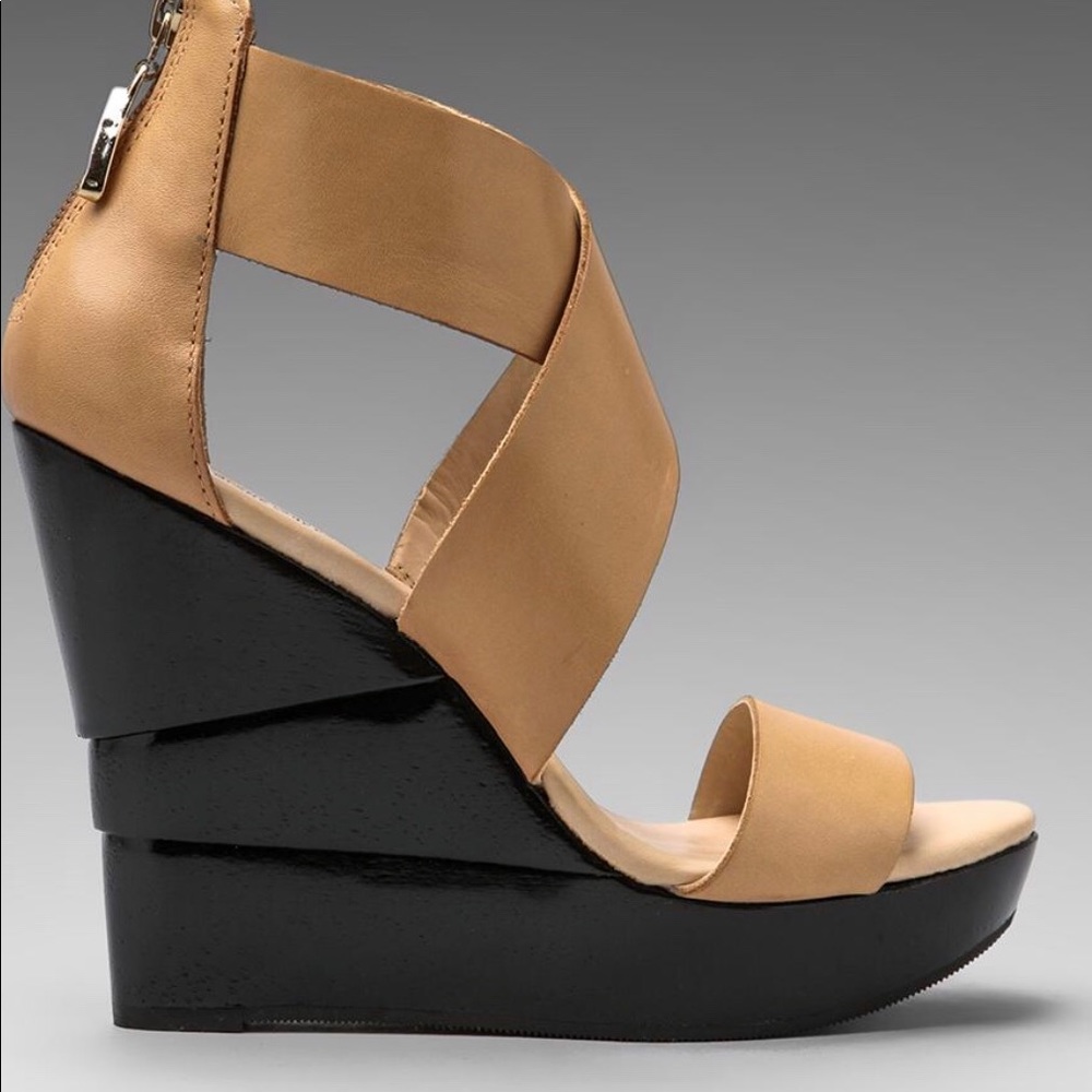 Diane von Furstenberg wedge sandals